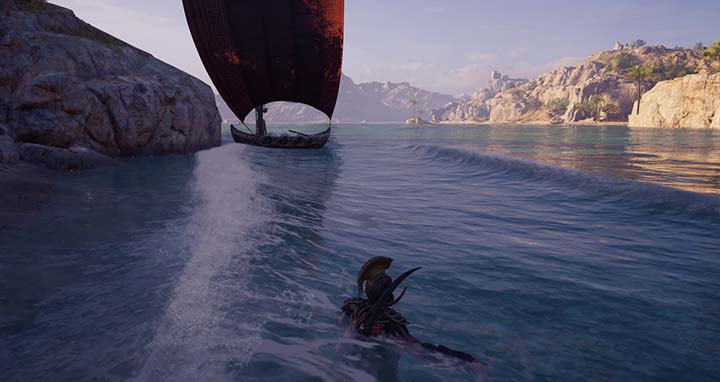 Assassins Creed Odyssey water