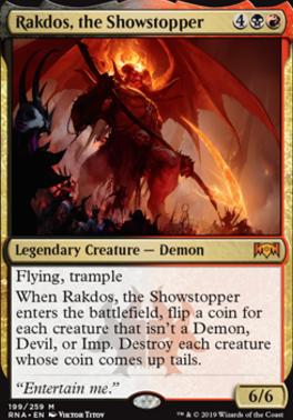 Best Coin-Flip Cards in Magic: The Gathering 5 rakdos the showstopper