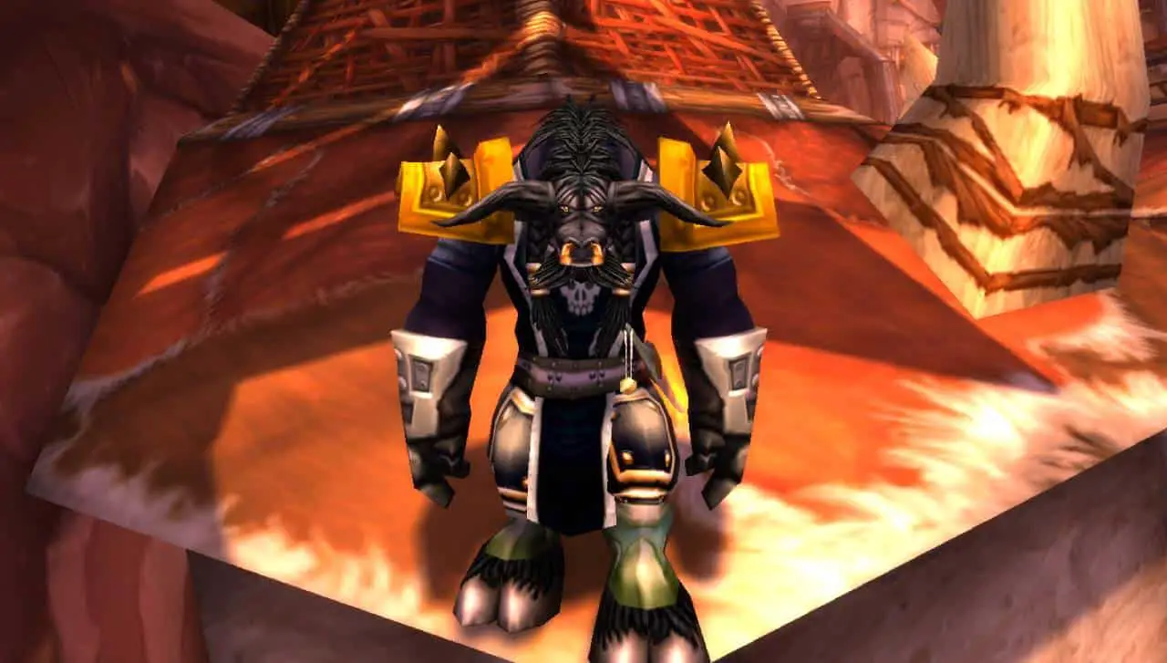 tauren warrior no helm