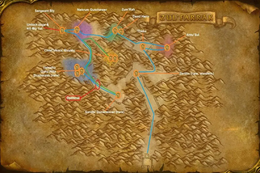 ZulFarrak walkthrough map 1024x683 1