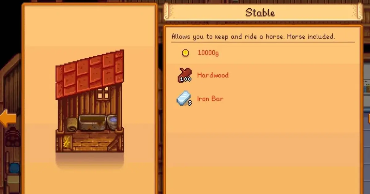 How To Get A Horse In Stardew Valley The Ultimate Guide XPGoblin