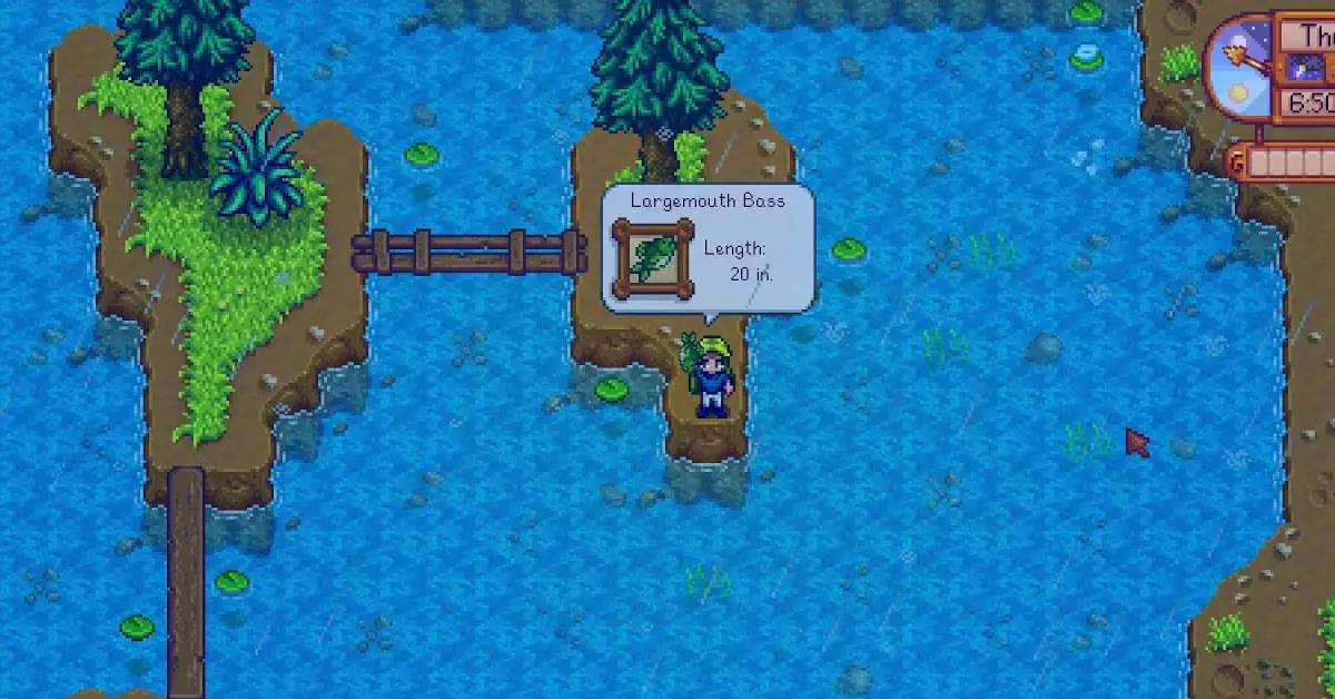 Where to Find Largemouth Bass Stardew Valley