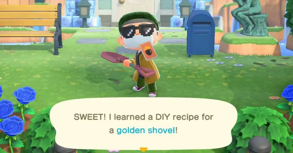 how to get a shovel in animal crossing 1