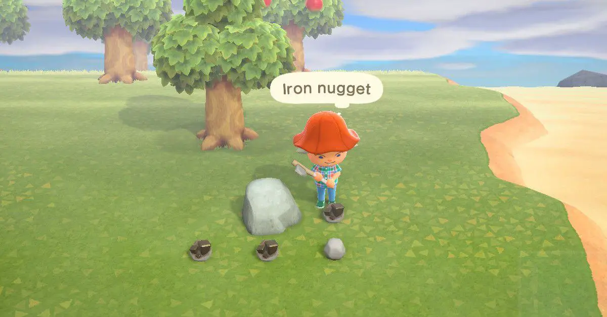 how to get iron nuggets in animal crossing